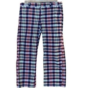 Tommy Hilfiger plaid cropped pants Junior’s Size 1